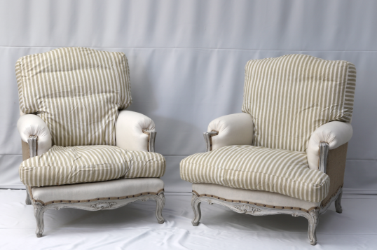 Pair of Gustavian Arm Chairs  